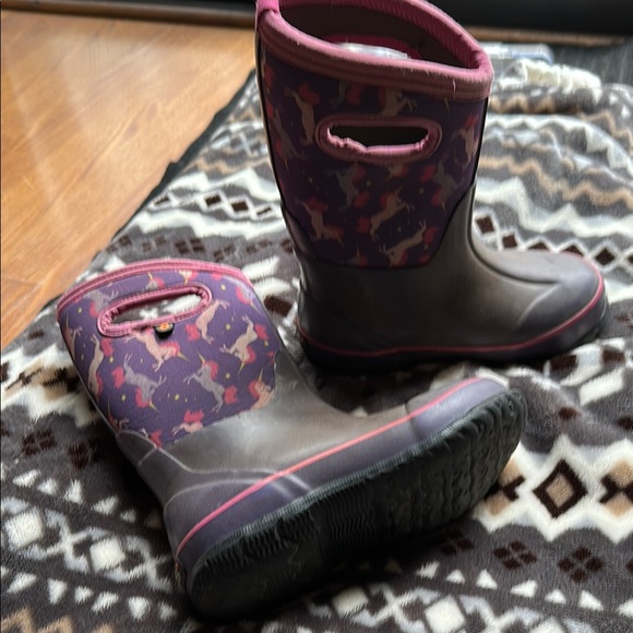 Bogs Other - Purple and Brown Rain & Snow Boots with Waterproof Design